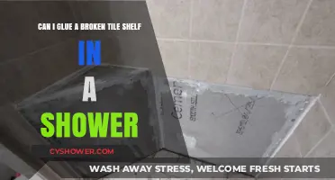Repairing a Broken Tile Shelf in Your Shower: Gluing Tips and Tricks