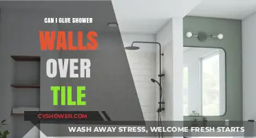 Can You Glue Shower Walls Over Tile? A Complete Guide