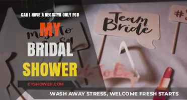 Bridal Shower Registry Only: Tips for a Perfect Celebration Gift List