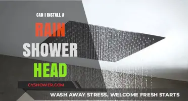 How to Install a Rain Shower Head: A Step-by-Step Guide