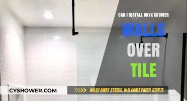 Installing Onyx Shower Walls Over Tile: A Comprehensive Guide
