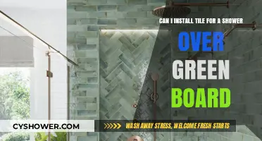 Installing Shower Tile Over Green Board: What You Need to Know