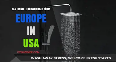 Installing European Shower Heads in the USA: Compatibility and Tips