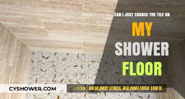 Can I Just Change the Tile on My Shower Floor?