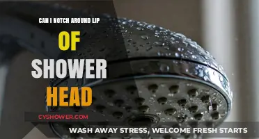 Notching Around Shower Head Lip: DIY Tips and Safety Considerations