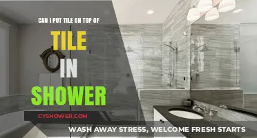 Can You Install New Shower Tile Over Existing Tile?