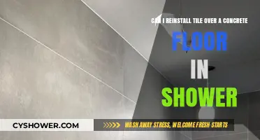 Reinstalling Tile Over Concrete Shower Floors: A Step-by-Step Guide