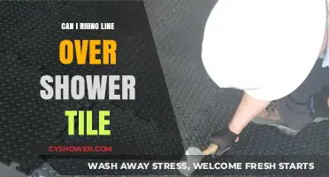 Can You Apply Rhino Liner Over Shower Tile? Expert Tips