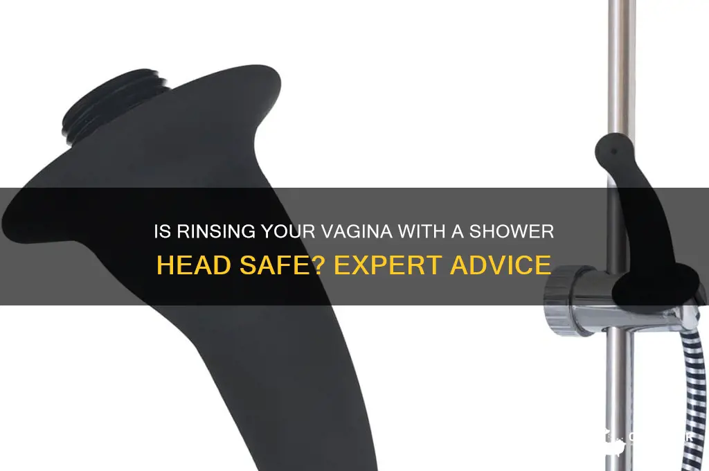 can i rinse my vagina out w shower head