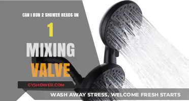 Running Two Shower Heads on One Mixing Valve: Is It Possible?