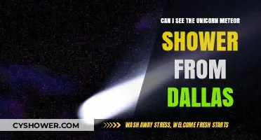 Viewing the Unicorn Meteor Shower from Dallas: Tips and Visibility