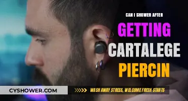 Cartilage Piercing Aftercare: When Can You Safely Shower Again?
