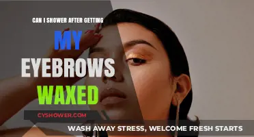 Post-Wax Care: Can You Shower After Eyebrow Waxing?