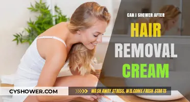 Showering After Hair Removal Cream: Safe Timing and Tips