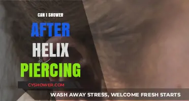 Showering After a Helix Piercing: Tips and Precautions to Follow