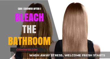 Showering After Bleaching the Bathroom: Safe or Risky Move?
