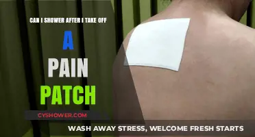 Showering Safely After Removing a Pain Patch: What You Need to Know