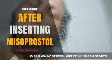 Showering After Misoprostol Insertion: Safe Practices and Precautions