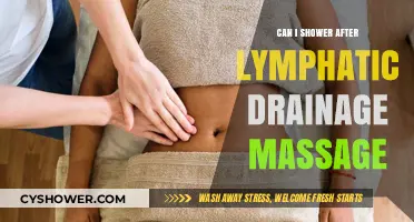 Showering Post-Lymphatic Drainage Massage: Timing, Benefits, and Best Practices
