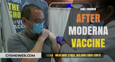 Showering After Moderna Vaccine: Safety Tips and What to Expect