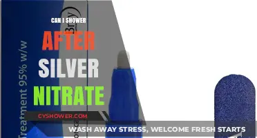 Showering After Silver Nitrate Treatment: Safe Practices and Precautions