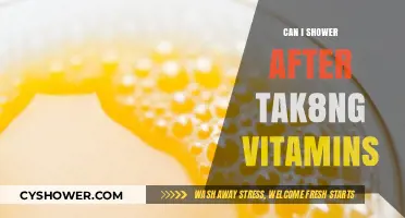 Showering After Vitamins: Safe Practice or Health Risk?