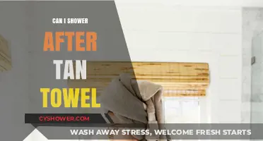 Showering After Tan Towel: Timing, Tips, and Best Practices
