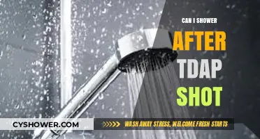 Showering After Tdap Shot: Safe Practices and Precautions to Follow