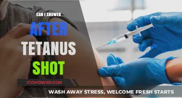 Showering After Tetanus Shot: Safe Practices and Precautions to Follow