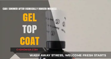 Showering After Sally Hansen Miracle Gel Top Coat: Safe or Not?