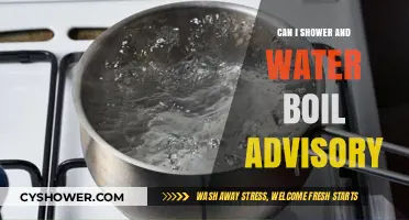 Showering and Boiling Water: What to Do During an Advisory