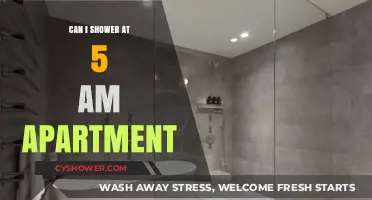 Early Morning Showers: Apartment Etiquette at 5 AM Explained