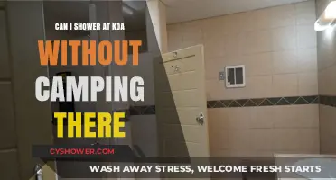 Shower Access at KOA: Can Non-Campers Use the Facilities?