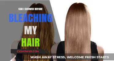 Shower Before Bleaching Hair: Pre-Lightening Prep Tips and Advice