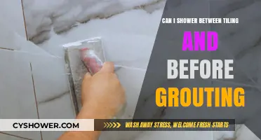 Showering Between Tiling and Grouting: Is It Safe or Risky?