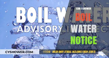 Can I Shower During a Boil Water Notice? Essential Safety Tips