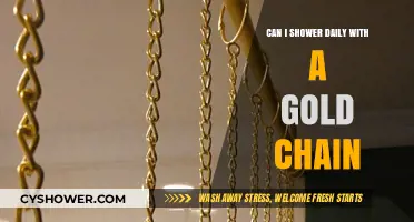 Daily Showers with Gold Chains: Safe or Risky Practice?
