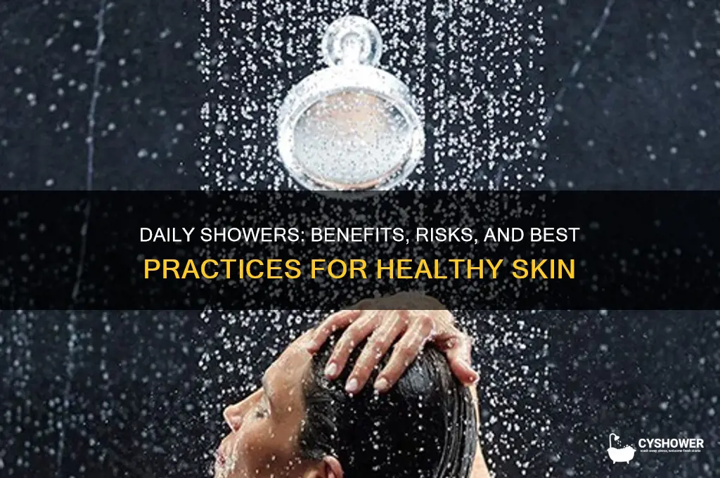 can i shower daily