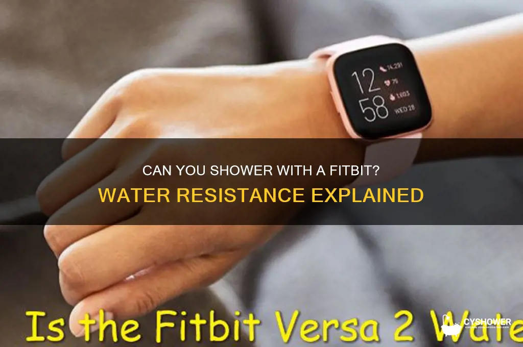 can i shower fit fitbit