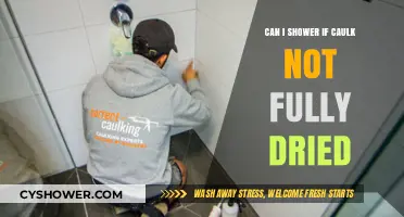 Showering Soon? What to Do When Caulk Isn’t Fully Dry
