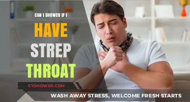 Showering with Strep Throat: Safe Practices and Precautions to Consider