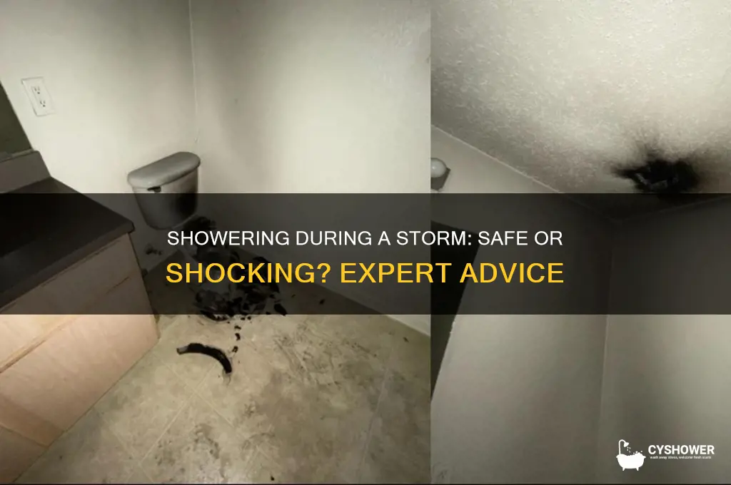 can i shower if it