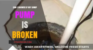 Sump Pump Broken? What to Know Before Showering Safely