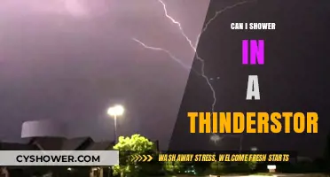 Showering During Thunderstorms: Safe Practice or Risky Behavior?