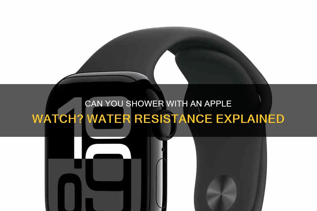 can i shower in apple watch
