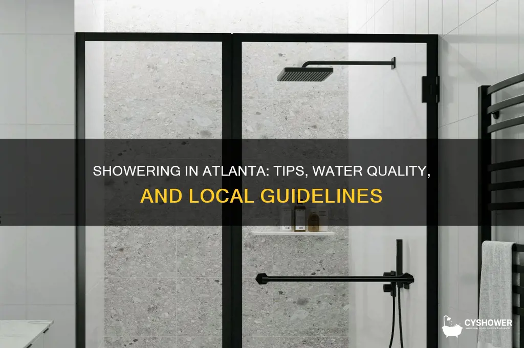 can i shower in atlanta