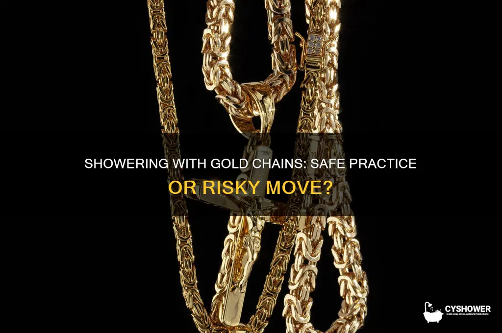 can i shower in my gld chain