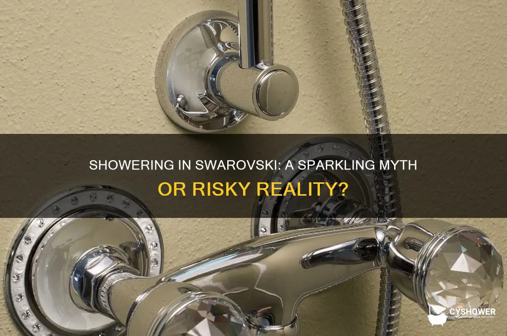 can i shower in swarovski