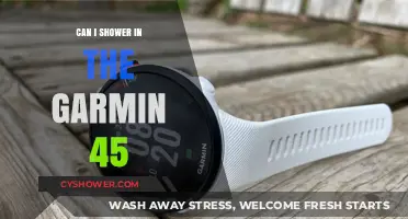 Showering with Garmin Forerunner 45: Waterproof or Risky?