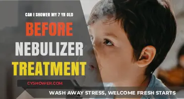 Shower Before Nebulizer Treatment: Safe for Your 7-Year-Old?